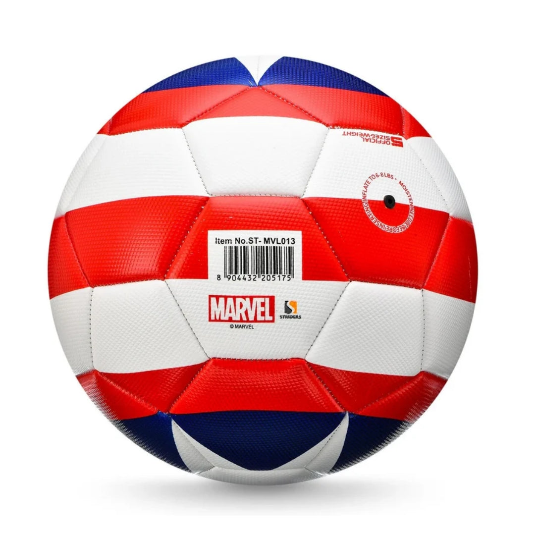 MARVEL CAPTAIN AMERICA STRIPES FOOTBALL, Ages 3+