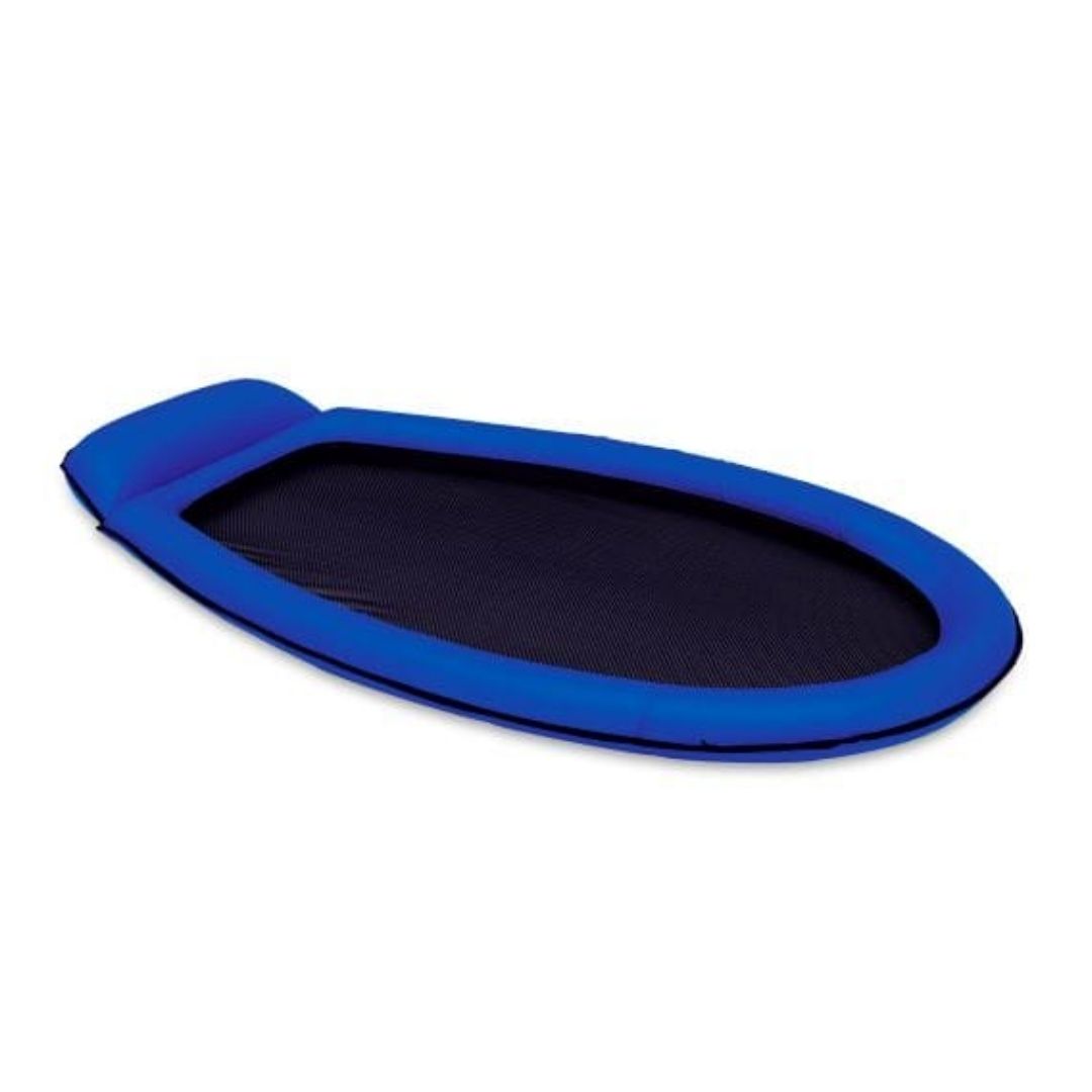 Intex Mesh Lounge inflatable floating pool chair with cooling mesh seat for adults