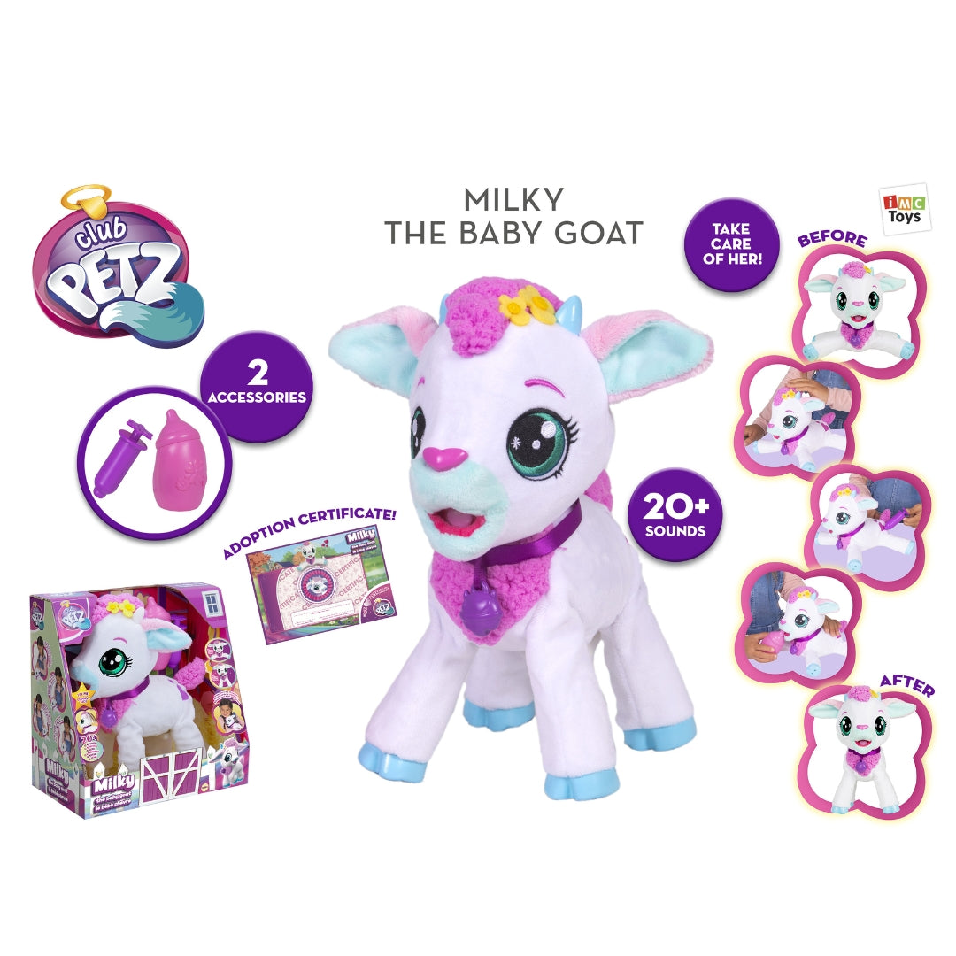 IMC Toys MILKY THE BABY GOAT, Ages 2+