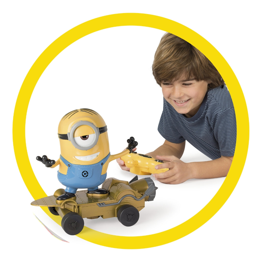 IMC Toys MINIONS STUART RC SKATE, Ages 2+