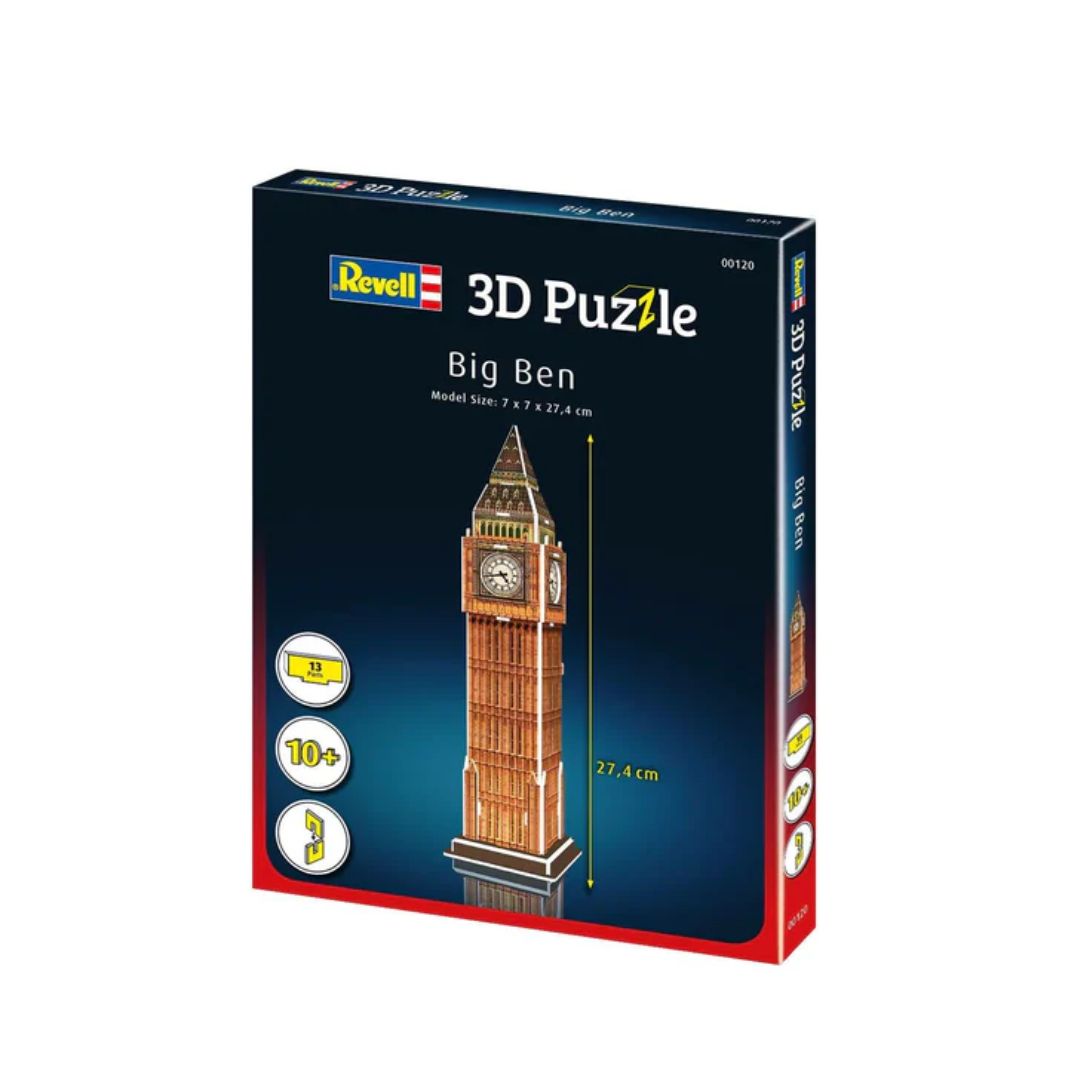 REVELL CONTROL MINI 3D PUZZLE BIG BEN,Ages10+