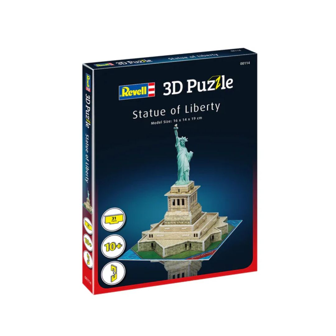 REVELL CONTROL MINI 3D PUZZLE STATUE OF LIBERTY,Ages10+