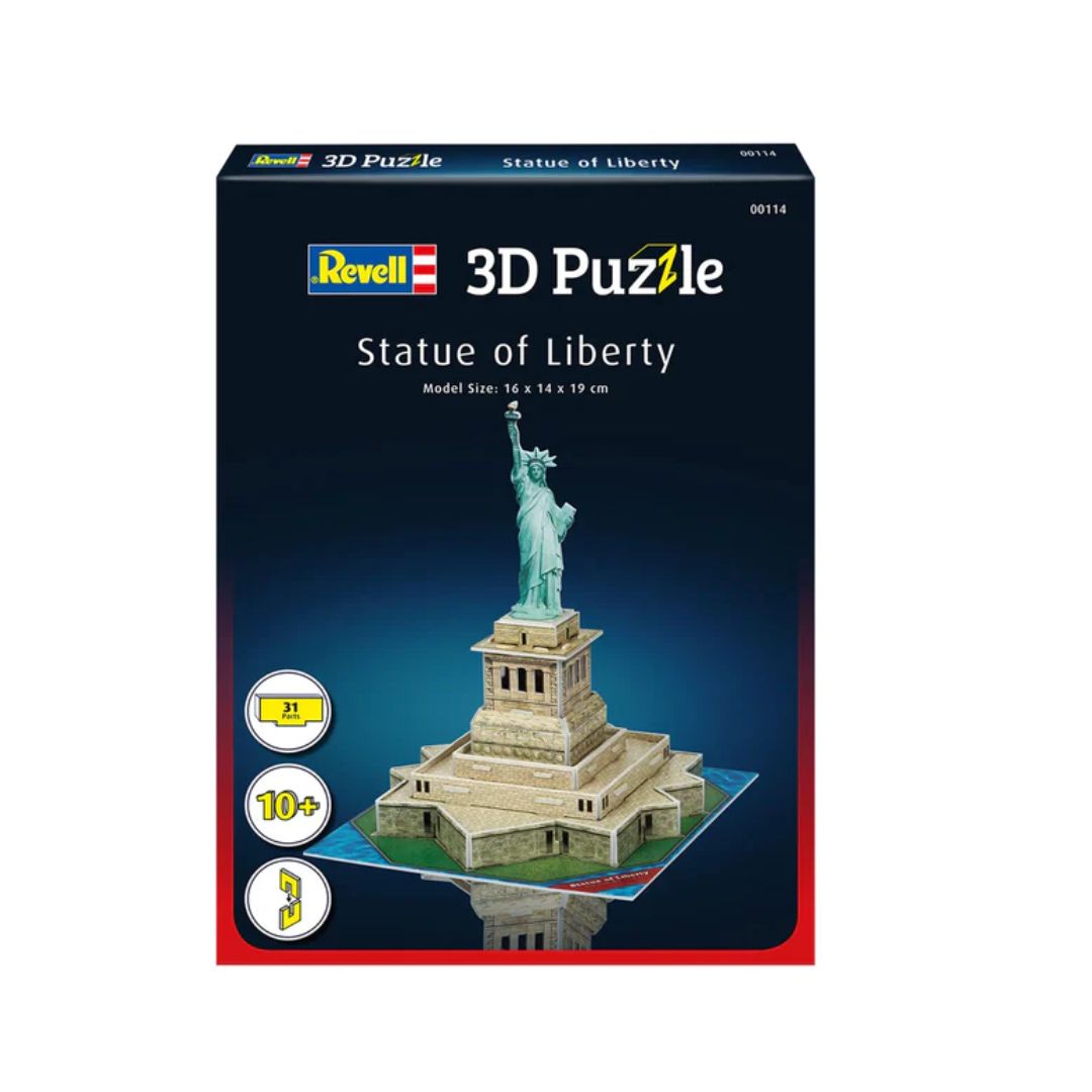 REVELL CONTROL MINI 3D PUZZLE STATUE OF LIBERTY,Ages10+
