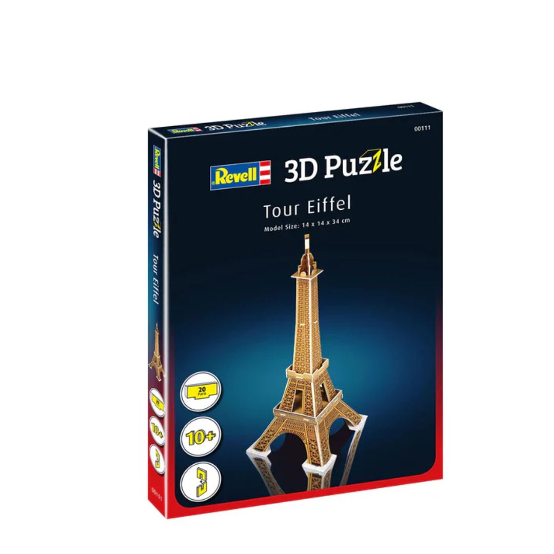 REVELL CONTROL MINI 3D PUZZLE TOUR EIFFEL,Ages10+