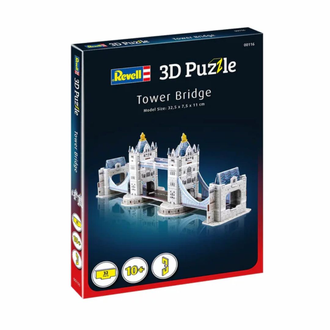 REVELL CONTROL MINI 3D PUZZLE TOWER BRIDGE,Ages10+