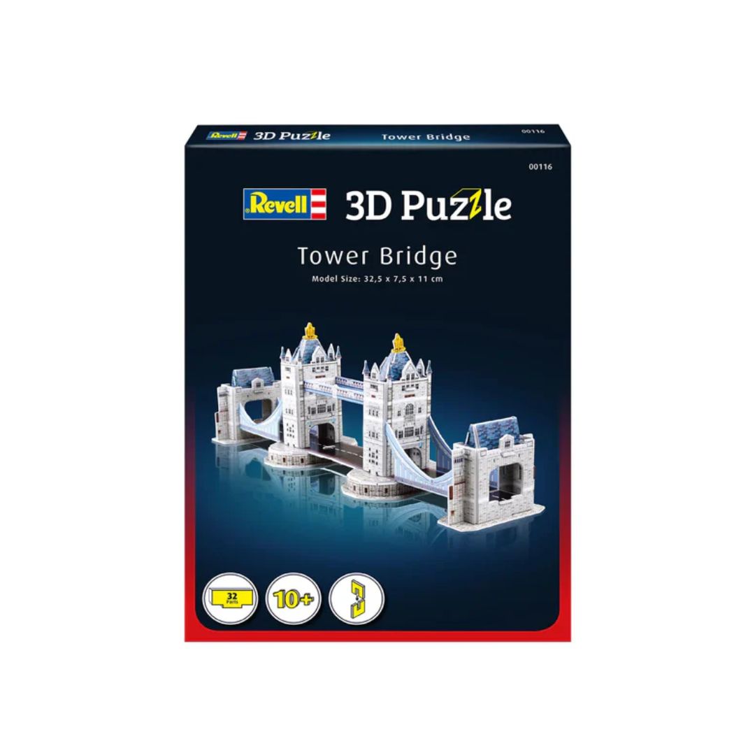REVELL CONTROL MINI 3D PUZZLE TOWER BRIDGE,Ages10+