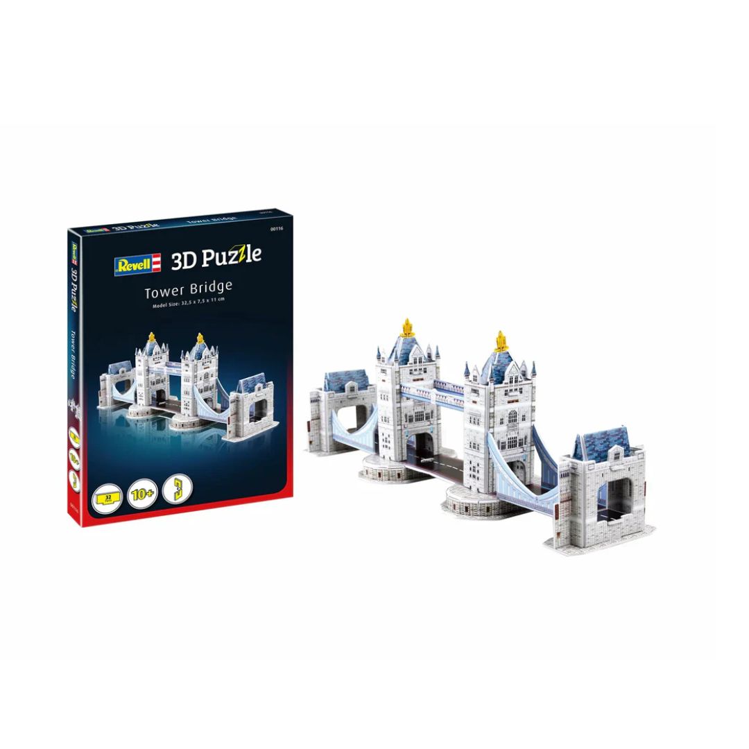 REVELL CONTROL MINI 3D PUZZLE TOWER BRIDGE,Ages10+