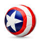 MARVEL CAPTAIN AMERICA STRIPES FOOTBALL