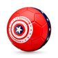 MARVEL CAPTAIN AMERICA RED FOOTBALL