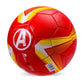 Marvel Avengers Ironman action ball featuring the iconic red and gold Mark armor design with a high-gloss metallic finish and central Arc Reactor emblem.