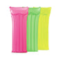Intex Neon Frost Air Mat inflatable pool float lounger for adults in pink yellow and blue