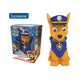 Lexibook Paw Patrol Chase 3D character LED pocket night light for kids bedroom 13cm