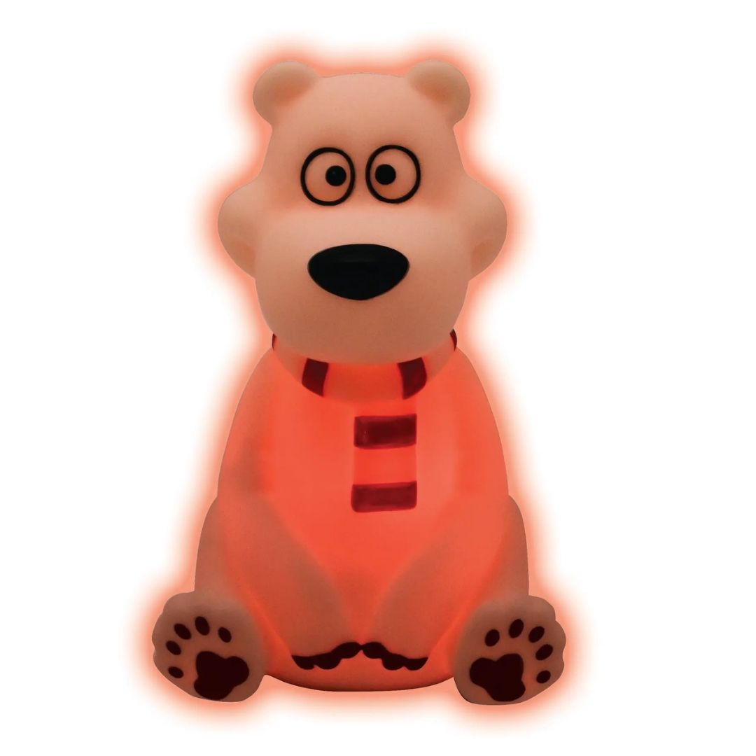 LEXIBOOK POLAR BEAR 3D COLOUR CHANGE POCKET NIGHT LIGHT 13CM, Ages 3+