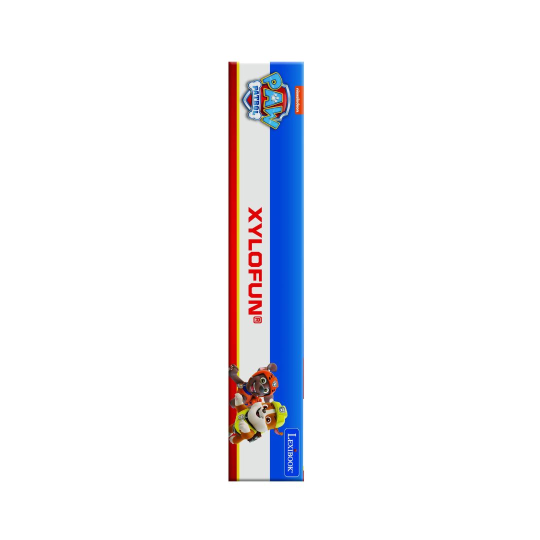 LEXIBOOK PAW PATROL ELECTRONIC XYLOPHONE W/LEARNING MUSIC METHOD W/LIGHTS, Ages 3+