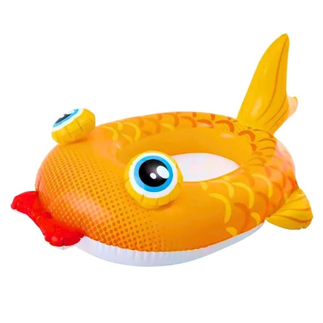 Intex Pool Cruiser inflatable boat and plane pool float for kids ages 3 to 6 summer water play