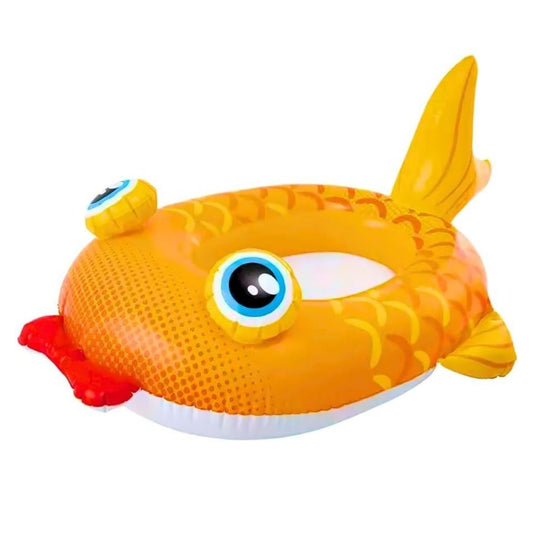 Intex Pool Cruiser inflatable boat and plane pool float for kids ages 3 to 6 summer water play