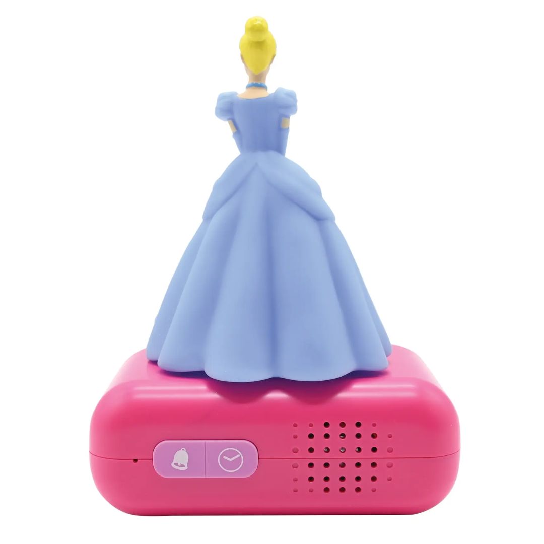 LEXIBOOK PRINCESSE ALARM CLOCK WITH NIGHT LIGHT 3D DESIGN, Ages 3+