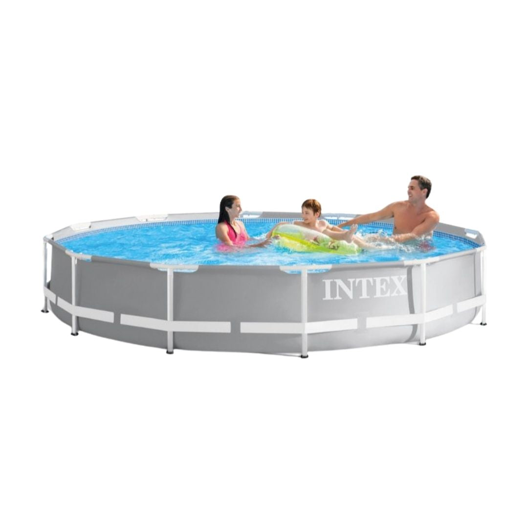 Intex Prism Frame above ground swimming pool 366x76cm without pump for backyard