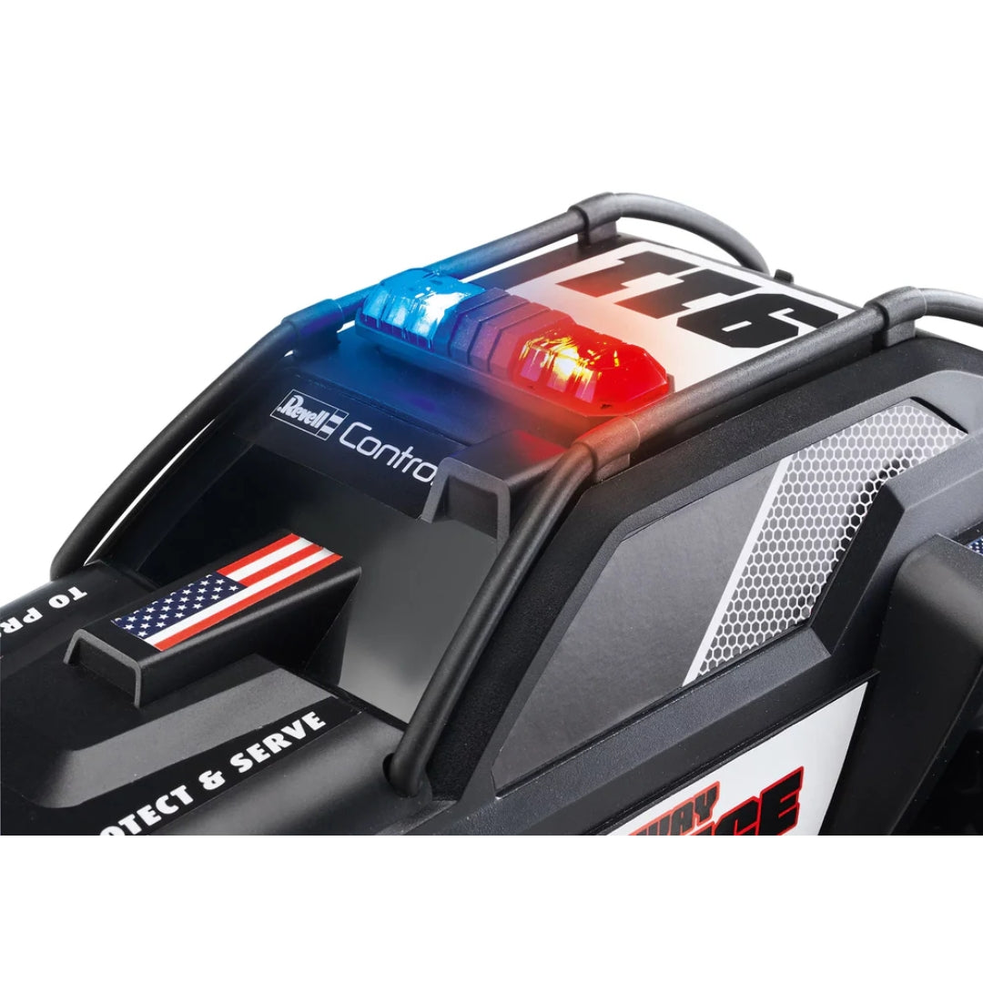 REVELL CONTROL RC CAR HIGHWAY POLICE,Ages6+