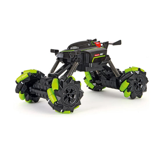 Carrera RC 2.4GHz green and black indoor drift car for kids age 6 plus remote control racing