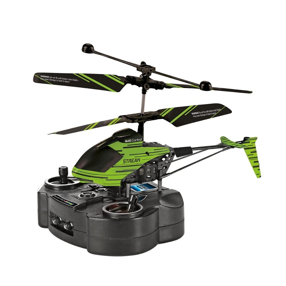 RC HELICOPTER STREAK GLOW IN THE DARK
