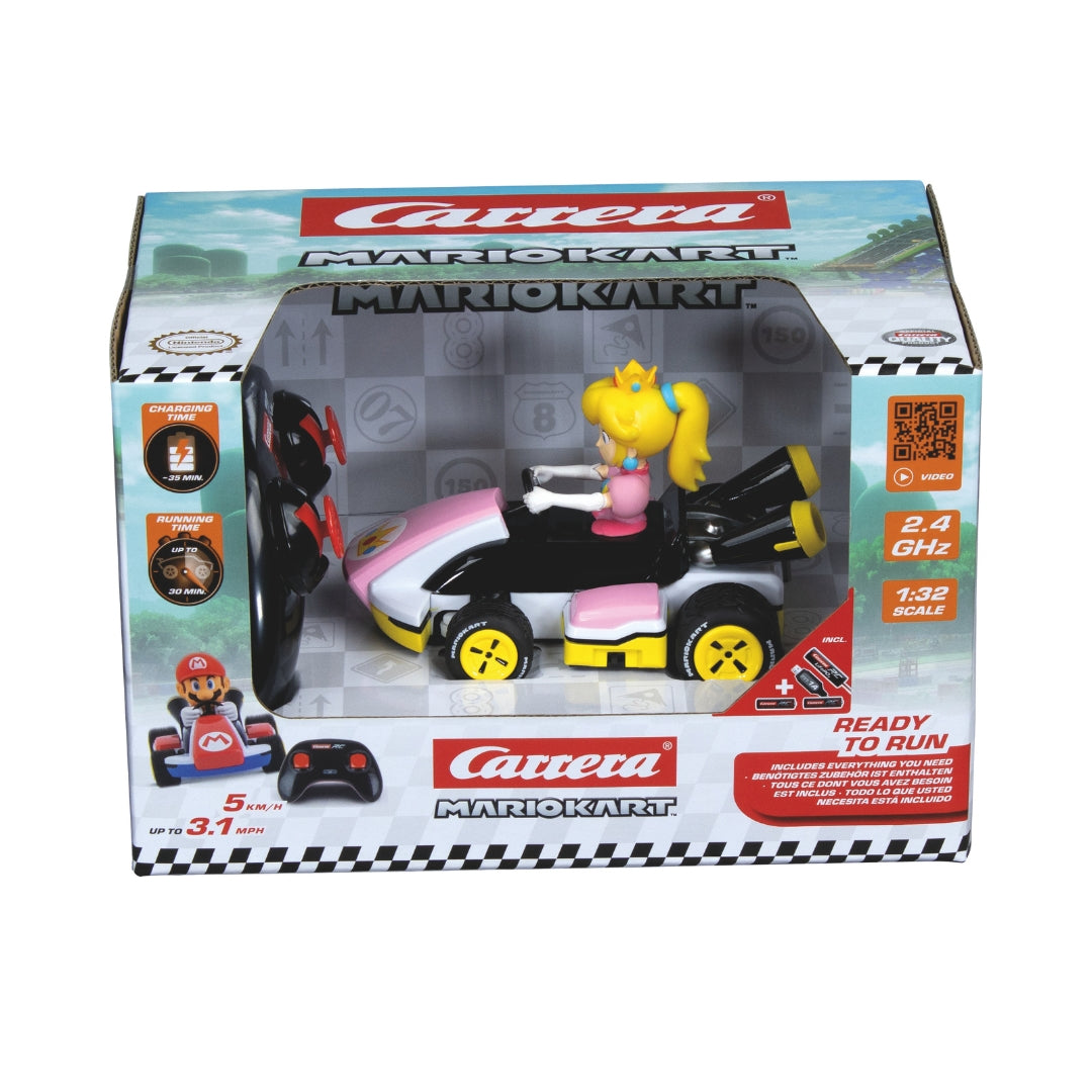 CARRERA RC MARIO KART RACE KART 1:32 PEACH, Ages 6+