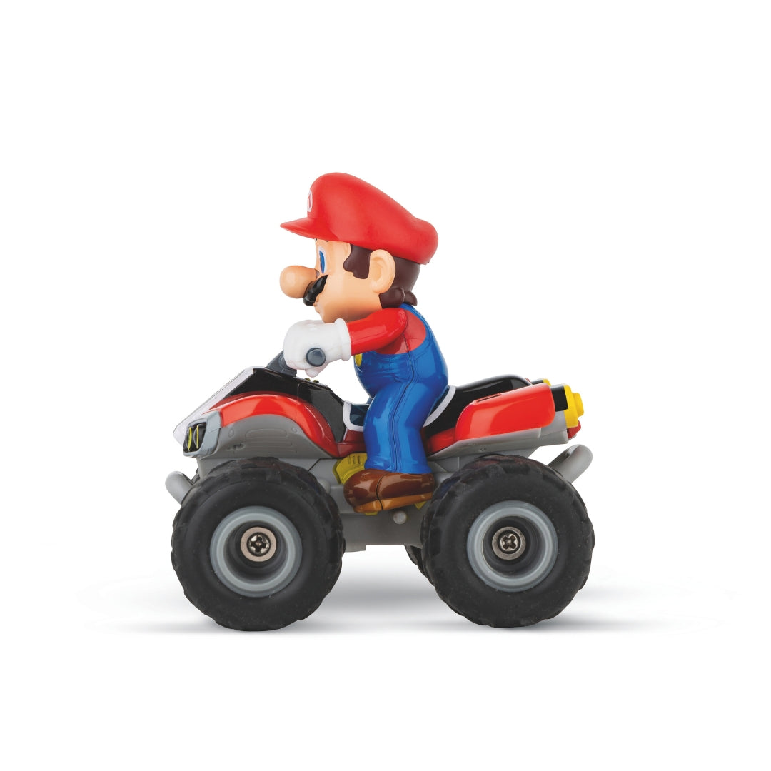 CARRERA RC MARIO KART TWIN PACK MARIO QUAD 1:40 MARIO & YOSHI), Ages 6+