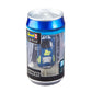 Revell Control blue mini RC racing car in soda can packaging with remote control and rechargeable battery