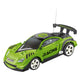 Revell Control green mini RC racing car in soda can packaging with traffic cones
