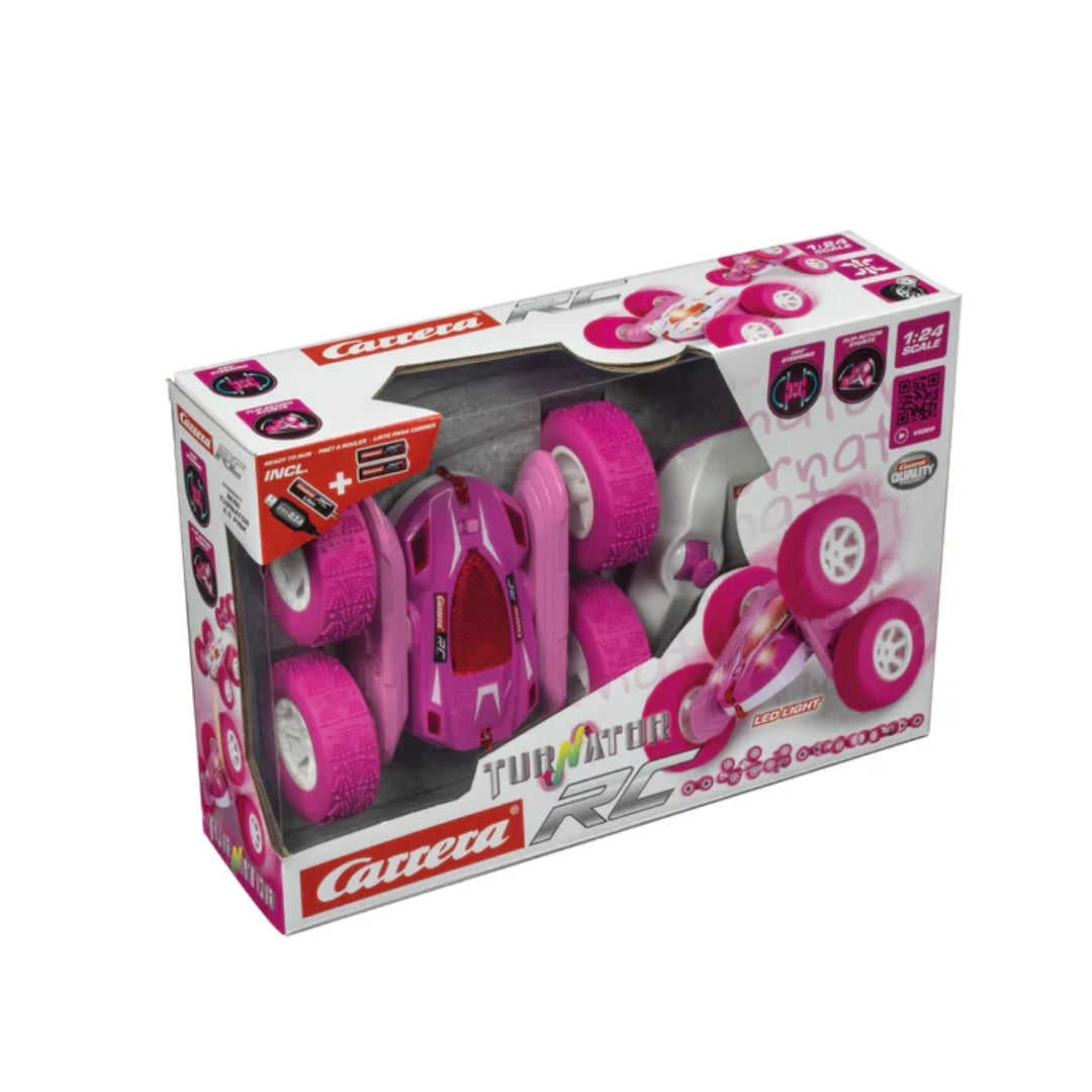 CARRERA RC MINI TURNATOR PINK, Ages 6+