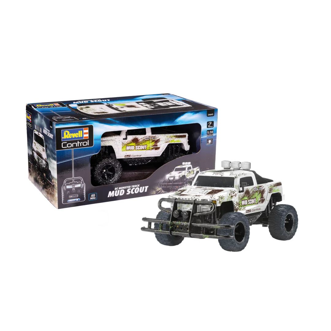 REVELL CONTROL RC MONSTER TRUCK MUD SCOUT 1:10,Ages8+