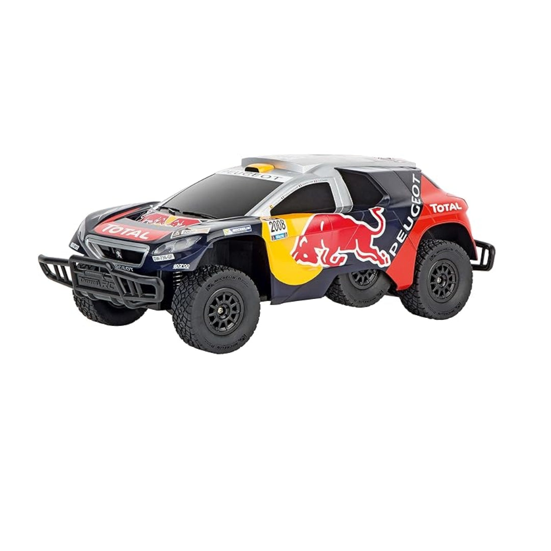 CARRERA RC PEUGEOT 08 DKR 16 RED BULL 1:16, Ages 6+