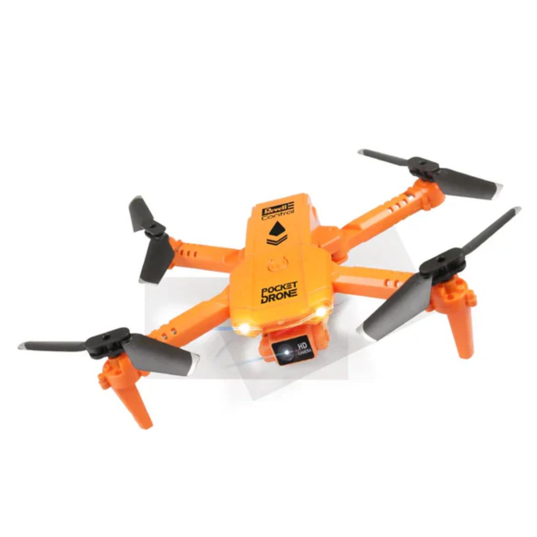 REVELL CONTROL RC QUADROCOPTER-POCKET DRONE RECHARGABLE,Ages14+