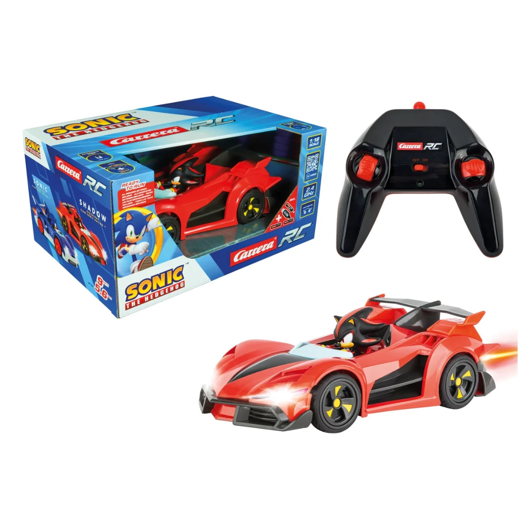 CARRERA RC TEAM SONIC RACING SHADOW, Ages 6+