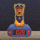 LEXIBOOK PAW PATROL 3D ALARM CLOCK W/NIGHT LIGHT AND SOUND EFFECTS, Ages 3+