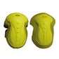 smarTrike green safety gear set including knee pads elbow pads and wrist guards for kids outdoor scooting and cycling