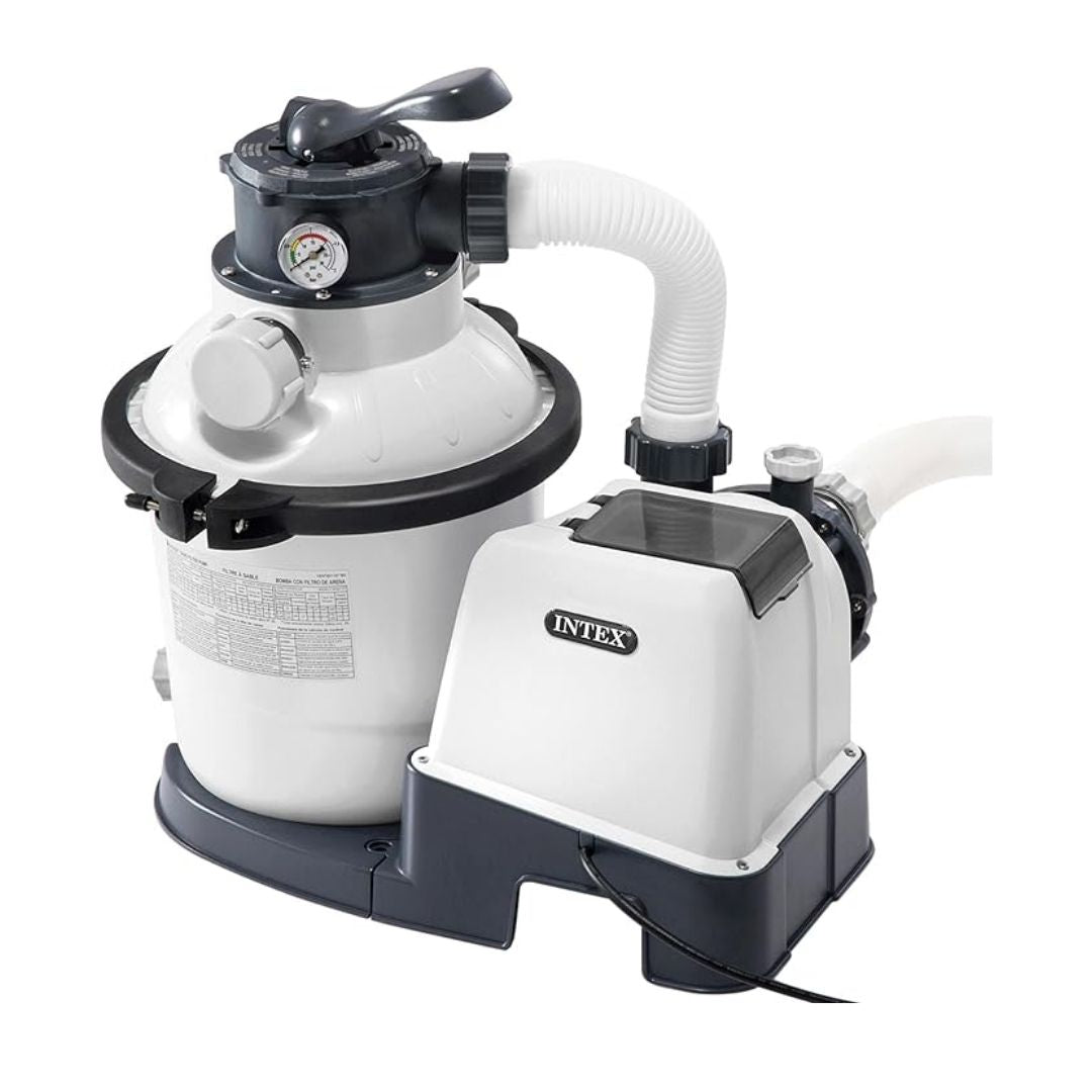 Intex 2800 Gallon Krystal Clear sand filter pump for large 32ft above ground swimming pools