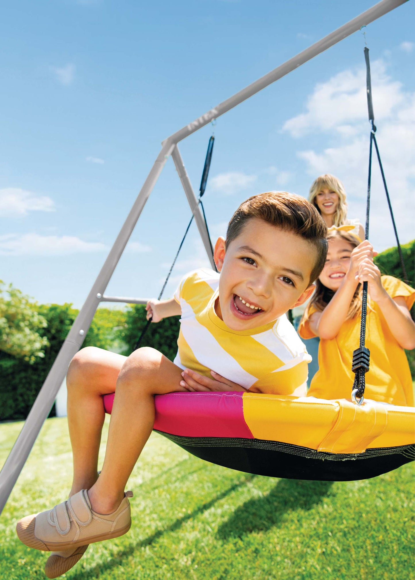 INTEX SAUCER SWING ONE FEATURE SET, Ages 3To10