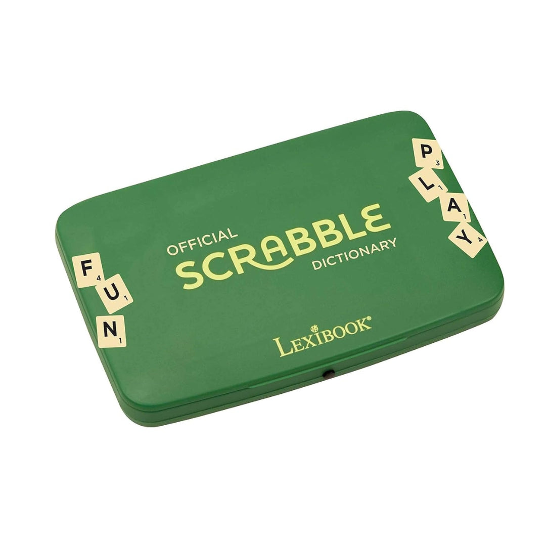 LEXIBOOK SCRABBLE OFFICIAL ELECTRONIC POCKET DICTIONARY, Ages 3+