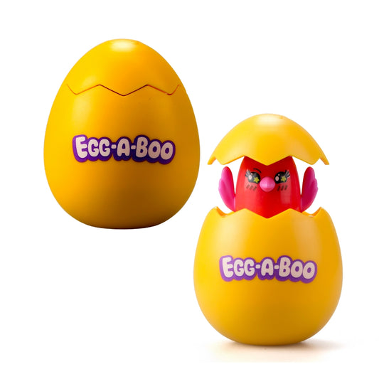 Silverlit Egg-A-Boo 24 piece retail display box with colorful interactive pop up surprise musical chick eggs for toddlers