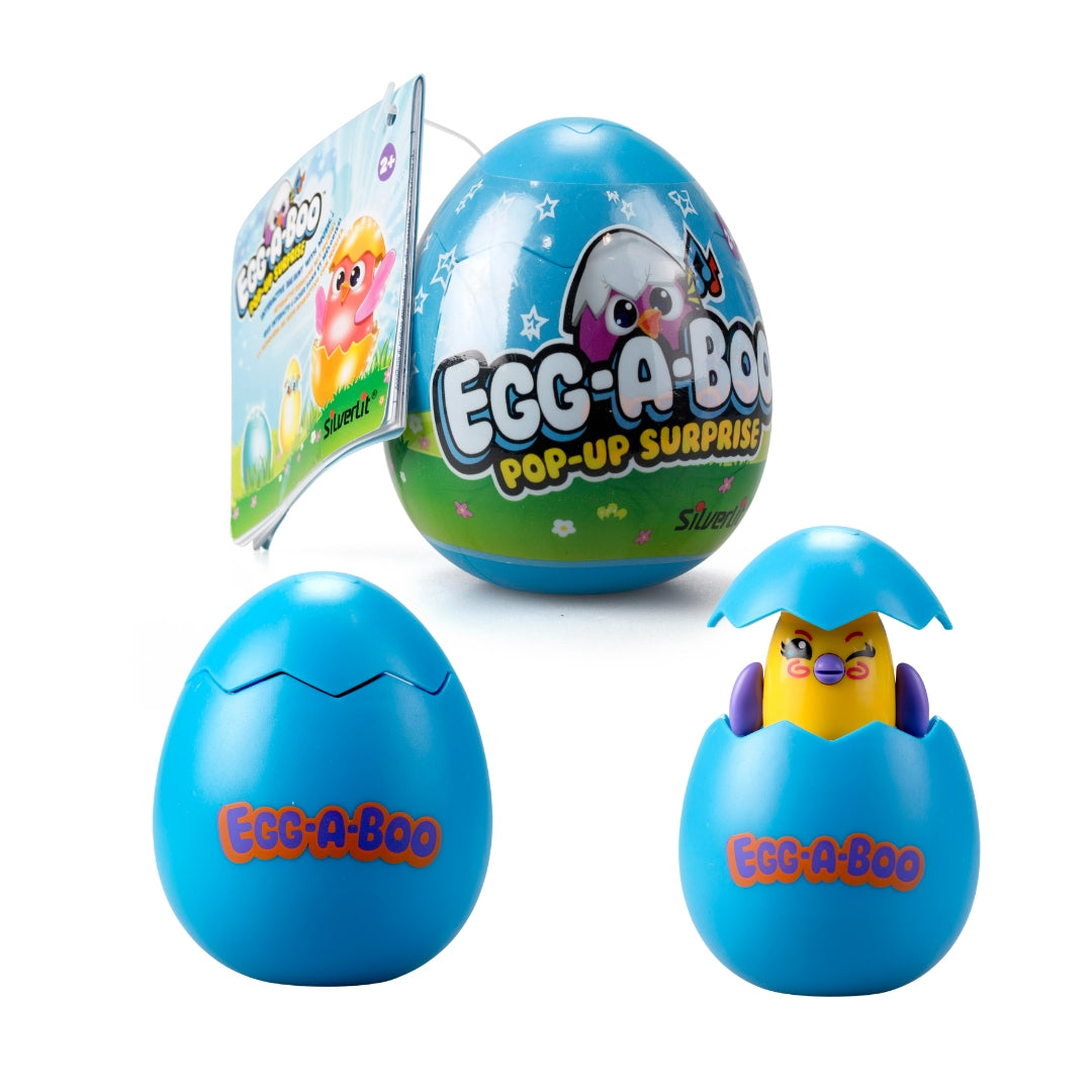 Silverlit Egg A Boo yellow musical surprise egg with pop up chick toy for toddlers
