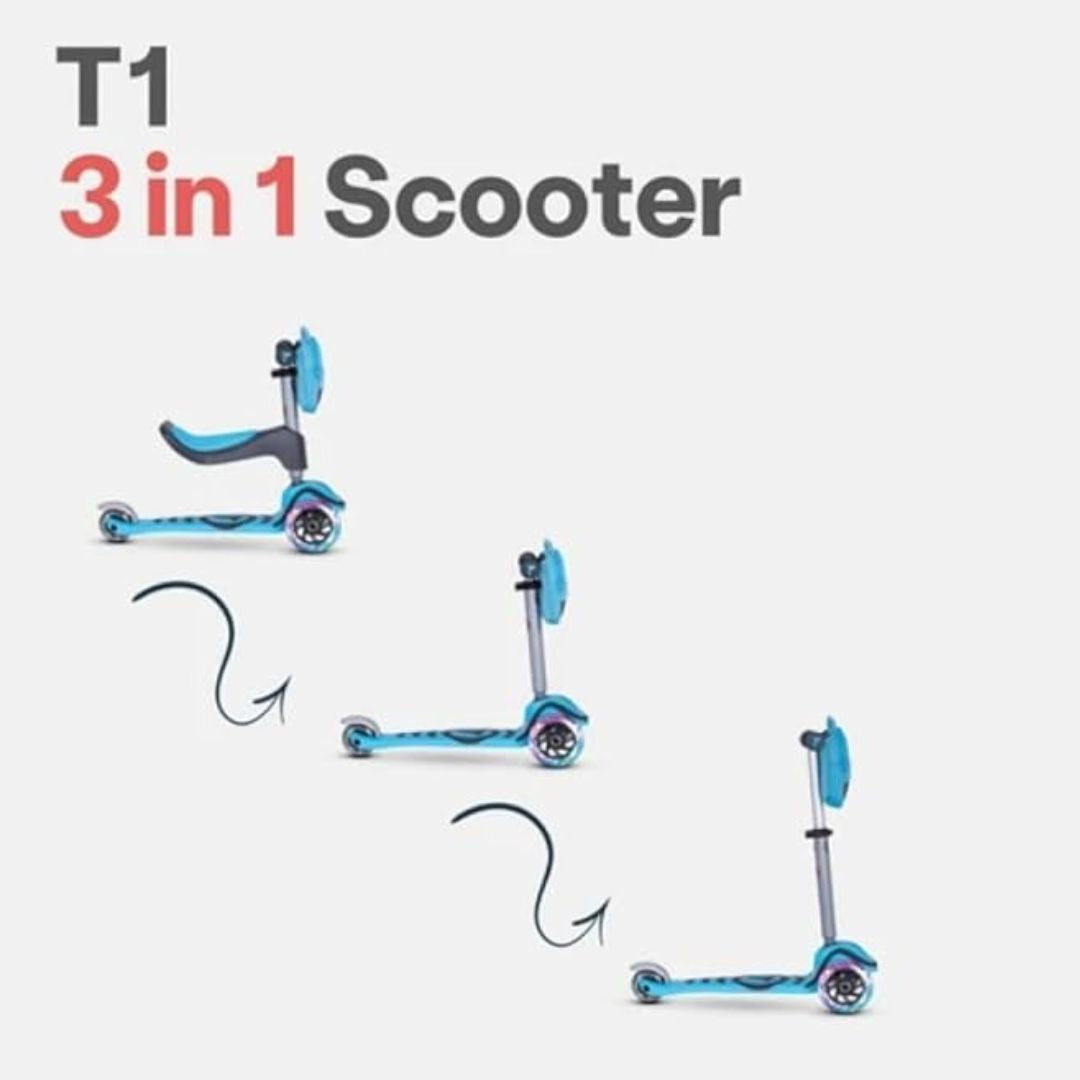 SMARTRIKE T SCOOTER T1 BLUE, Ages 15M+