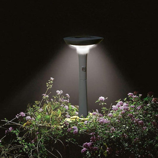 Intex solar powered LED floating pool light with color changing and static white modes for outdoor garden pools