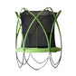 Zhejiang Spark 10ft outdoor backyard trampoline with safety enclosure net and ladder for kids