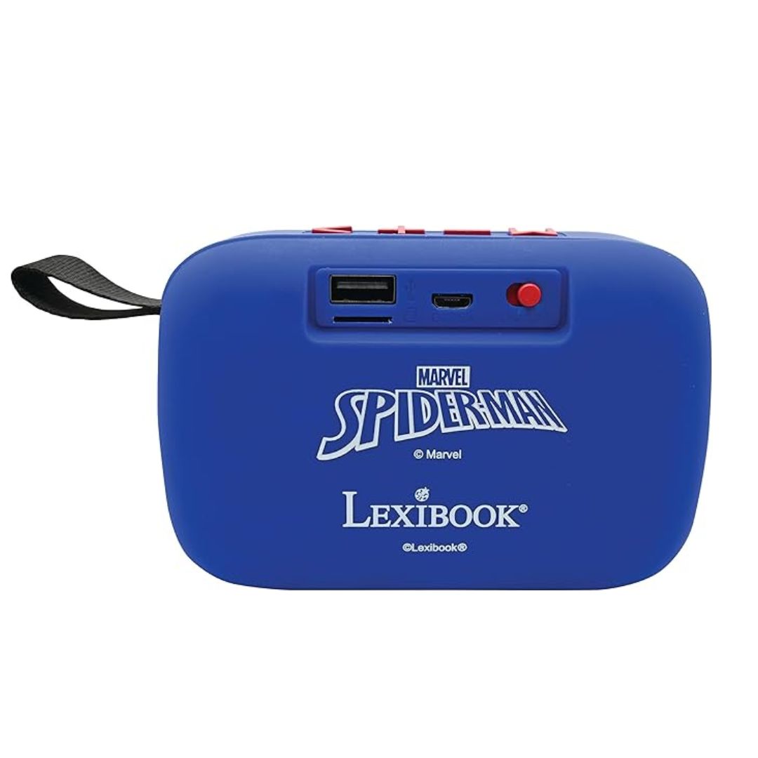 LEXIBOOK SPIDERMAN BLUETOOTH PORTABLE SPEAKER, Ages 6+