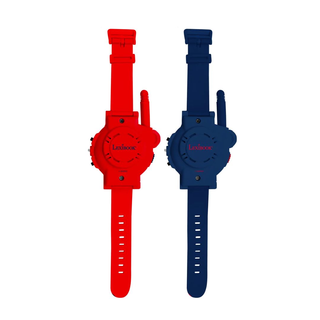 LEXIBOOK SPIDERMAN DIGITAL WATCH WITH WALKIE TALKIE 200M, Ages 6+
