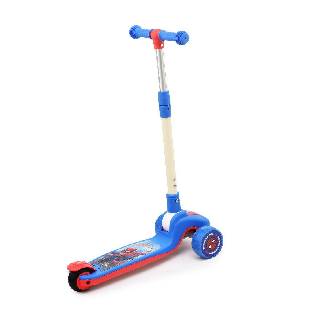 TRANSTERN L SCOOTER SPIDERMAN TWIST SCOOTER, Ages 3+