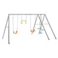 Intex Swing and Glide outdoor garden playset with two swings and a two-person glider for kids