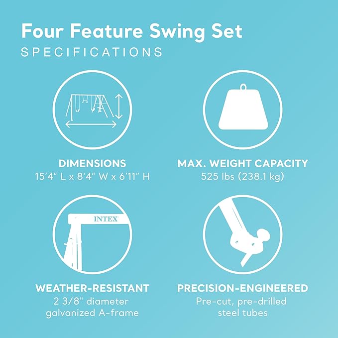 SWING AND GLIDE FOUR FEATURE SET, Age 3-10