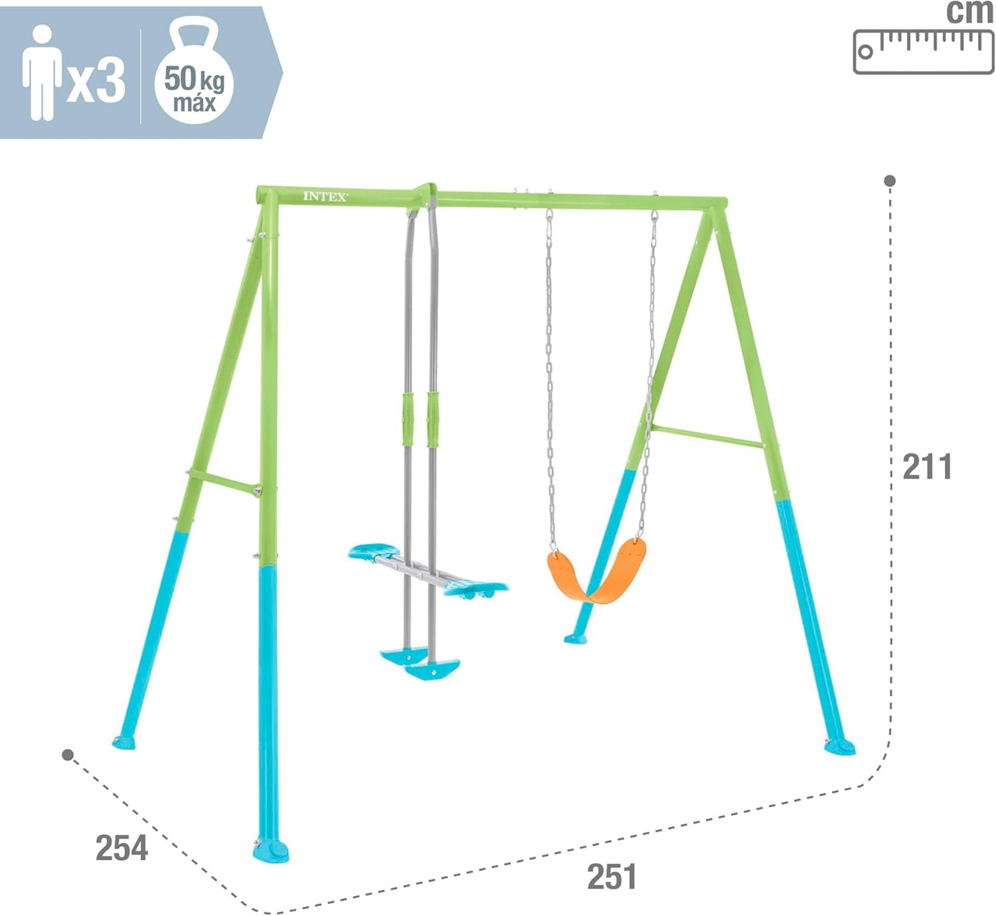 SWING AND GLIDE TWO BLUE FEATURE SET, Age 3-10